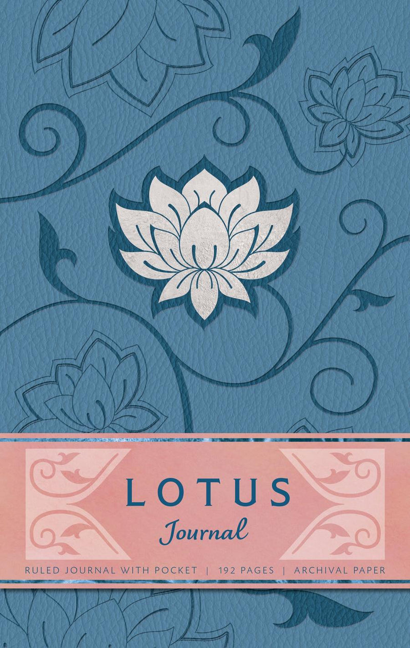 Lotus Hardcover Ruled Journal-Family and health-買書書 BuyBookBook