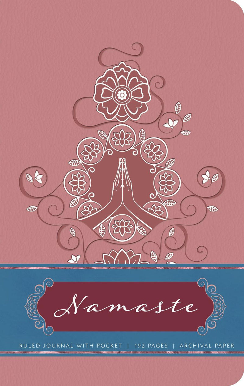 Namaste Hardcover Ruled Journal-Mind/ body/ spirit-買書書 BuyBookBook