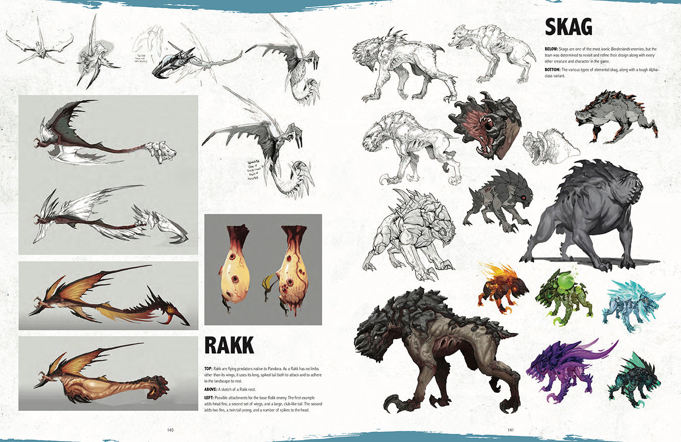 Art of Borderlands 3 inside page 4