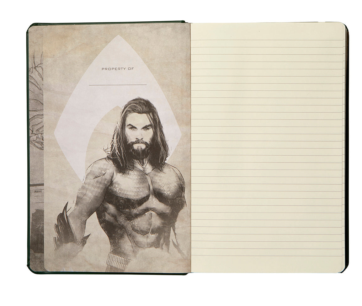 Aquaman Hardcover Ruled Journal inside page 3