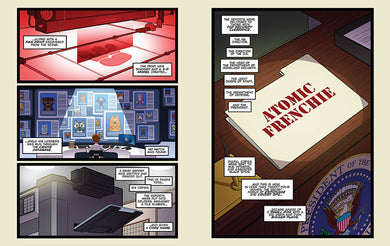 Atomic Frenchie, Vol. 2 inside page 2