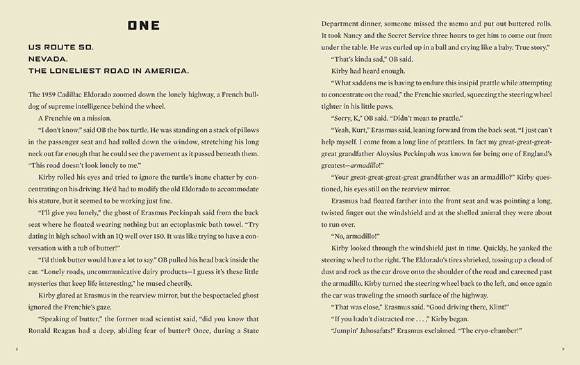 Atomic Frenchie, Vol. 2 inside page 3