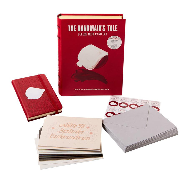 Handmaid's Tale Deluxe Note Card Set (With Keepsake Book Box)-Film/ television/ radio and performing arts-買書書 BuyBookBook