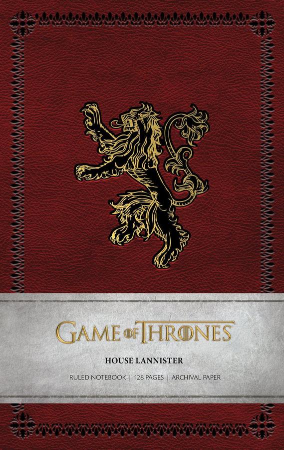 Game of Thrones: House Lannister Ruled Notebook-Art: general-買書書 BuyBookBook