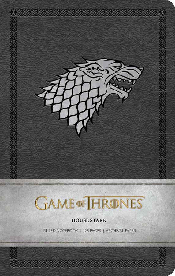 Game of Thrones: House Stark Ruled Notebook-Art: general-買書書 BuyBookBook