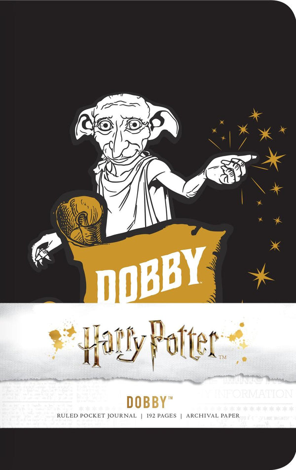 Harry Potter: Dobby Ruled Pocket Journal-Film/ television/ radio and performing arts-買書書 BuyBookBook