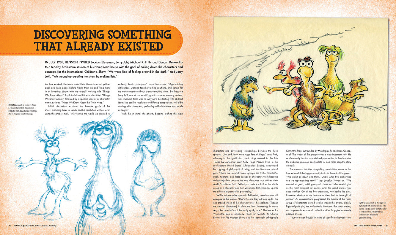 Fraggle Rock: The Ultimate Visual History inside page 3