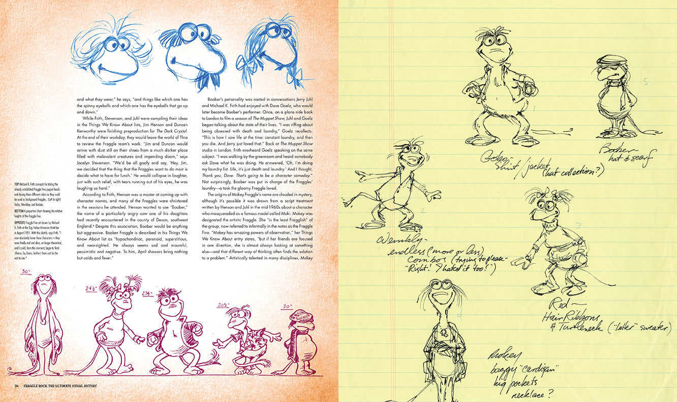 Fraggle Rock: The Ultimate Visual History inside page 4