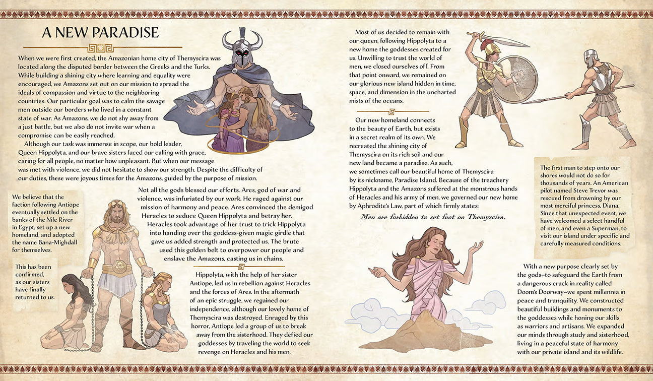 Wonder Woman: The Way of the Amazons inside page 1