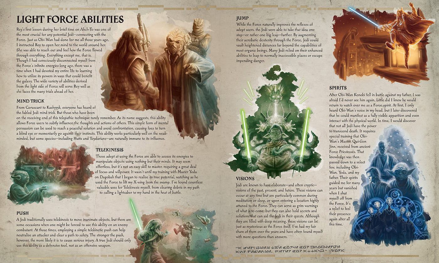 Star Wars: The Secrets of the Jedi inside page 4