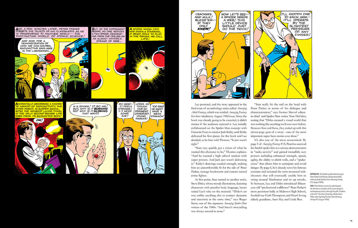 Marvel's Spider-Man: From Amazing to Spectacular inside page 2