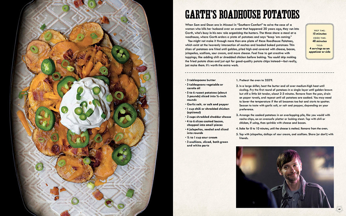Supernatural: The Official Cookbook inside page 3