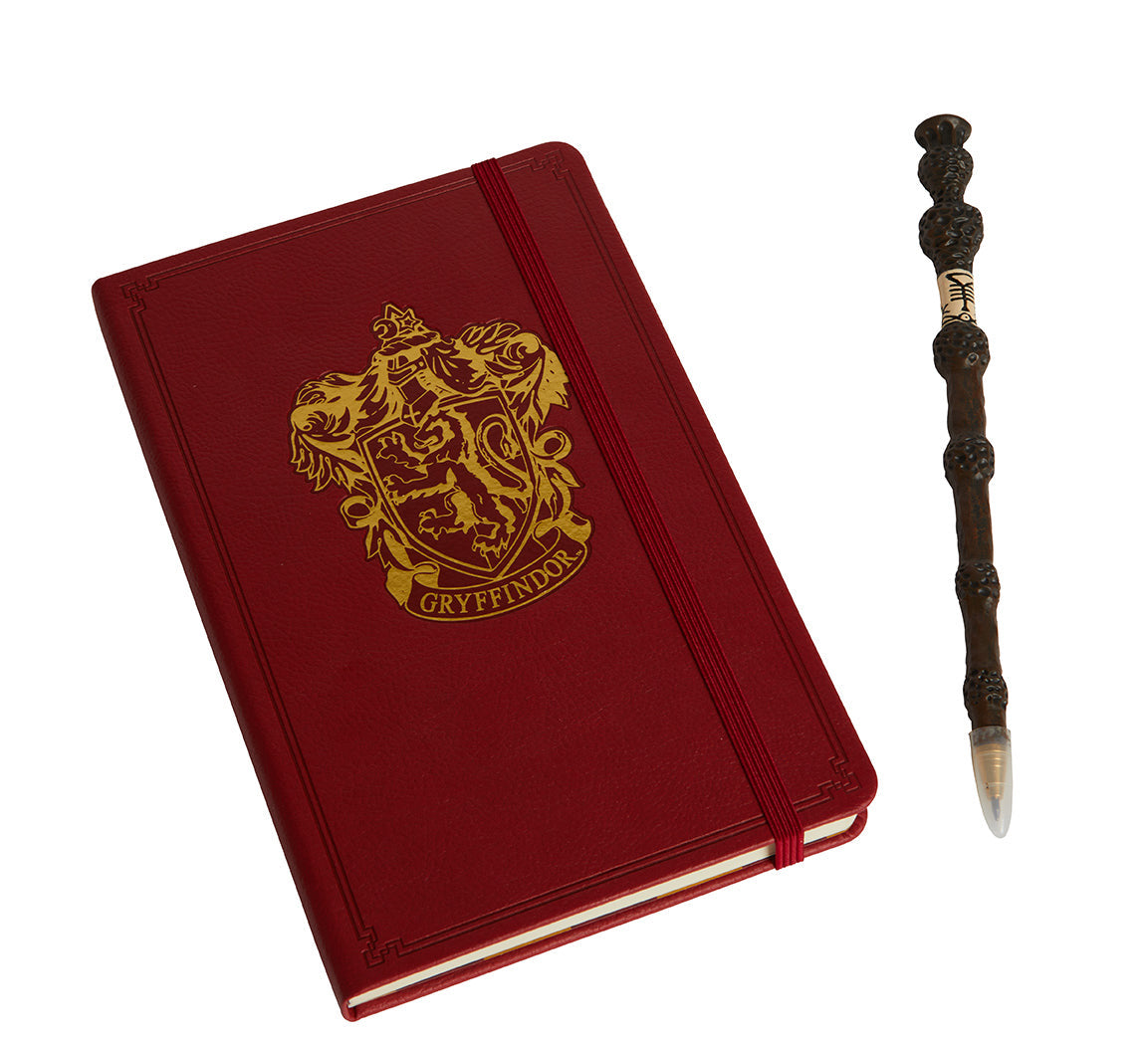 Harry Potter: Gryffindor Hardcover Journal and Elder Wand Pen Set inside page 1