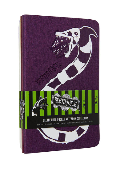 Beetlejuice Pocket Notebook Collection (Set of 3) inside page 1
