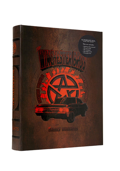 Supernatural Deluxe Note Card Set (With Keepsake Box) inside page 1