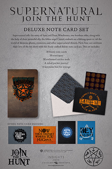 Supernatural Deluxe Note Card Set (With Keepsake Box) inside page 4