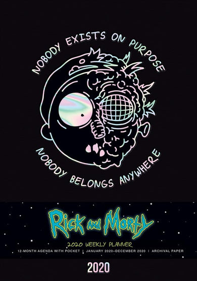 Rick and Morty 2020 Weekly Planner-Film/ television/ radio and performing arts-買書書 BuyBookBook