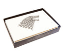 Game of Thrones: House Sigil Foil Note Cards-Film/ television/ radio and performing arts-買書書 BuyBookBook
