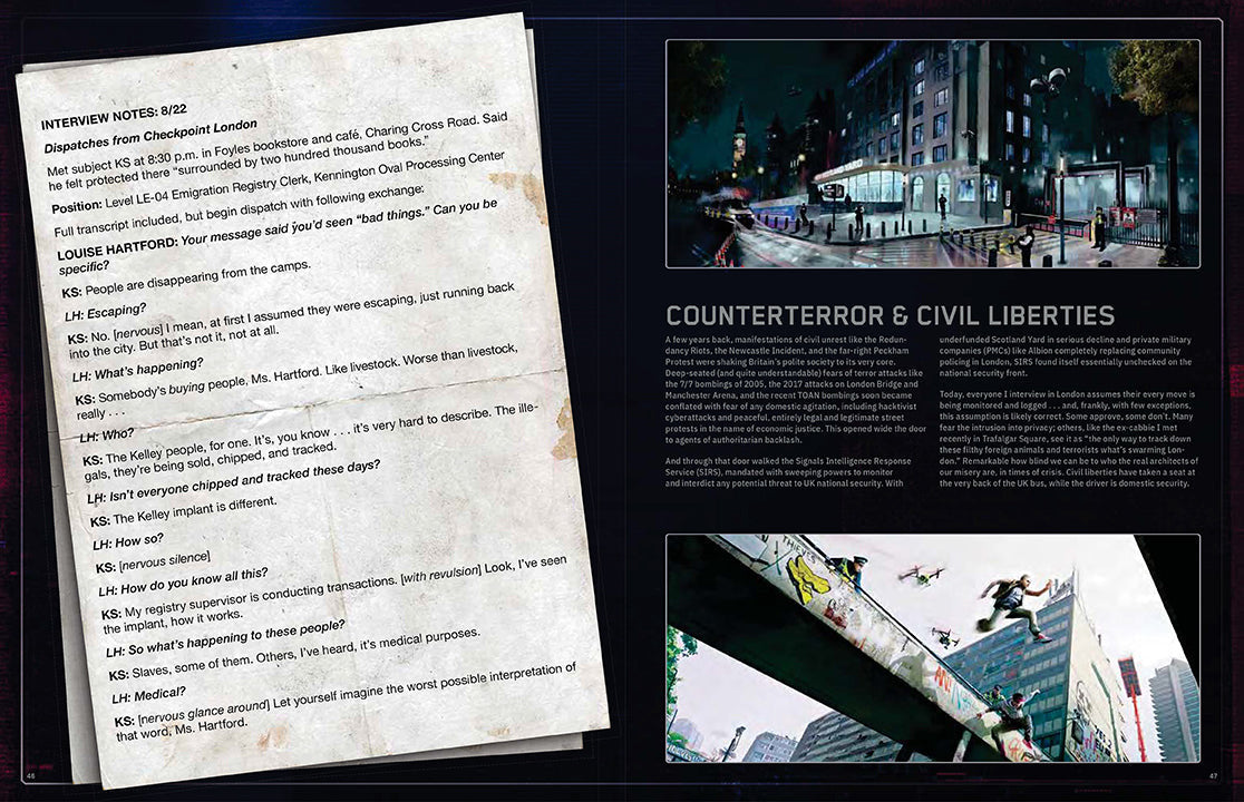 Watch Dogs Legion: Resistance Report inside page 2