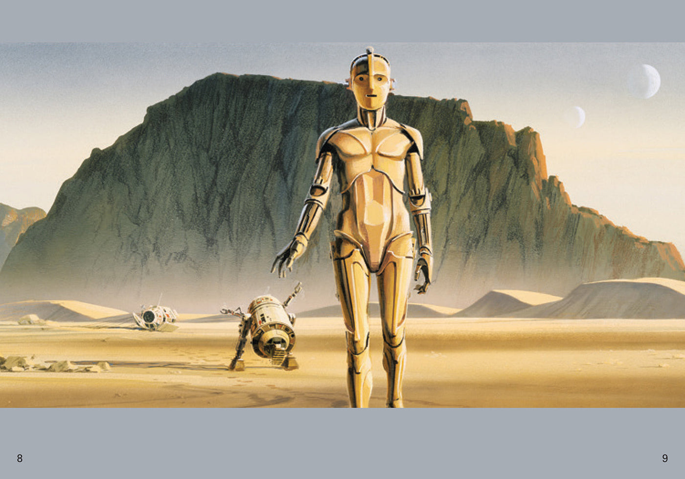 Star Wars: The Concept Art of Ralph McQuarrie Mini Book inside page 1