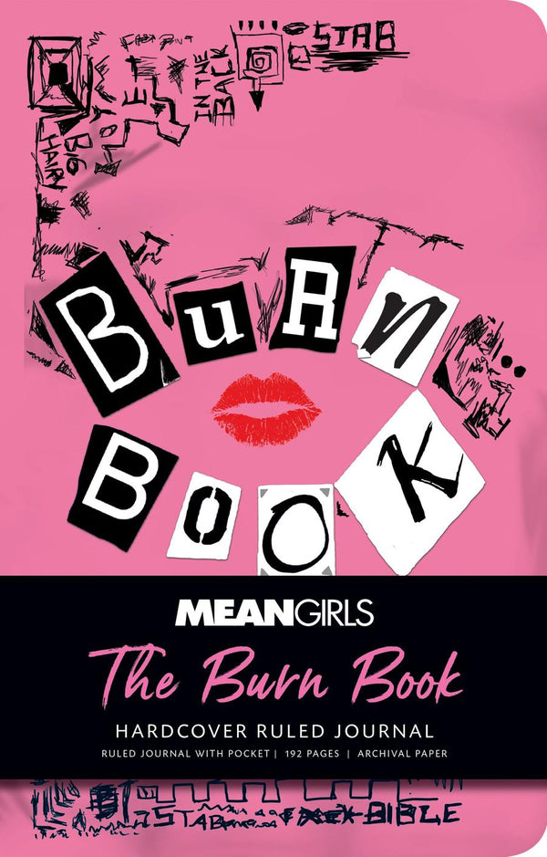 Mean Girls: The Burn Book Hardcover Ruled Journal-Film/ television/ radio and performing arts-買書書 BuyBookBook