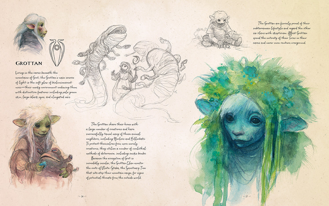 Dark Crystal Bestiary inside page 3