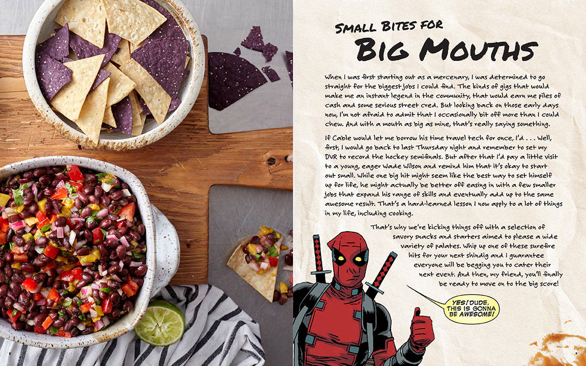 Marvel Comics: Cooking with Deadpool inside page 3