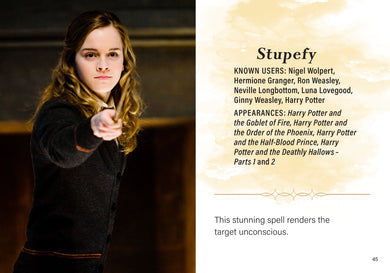 From the Films of Harry Potter: Mini Book of Spells and Charms inside page 3