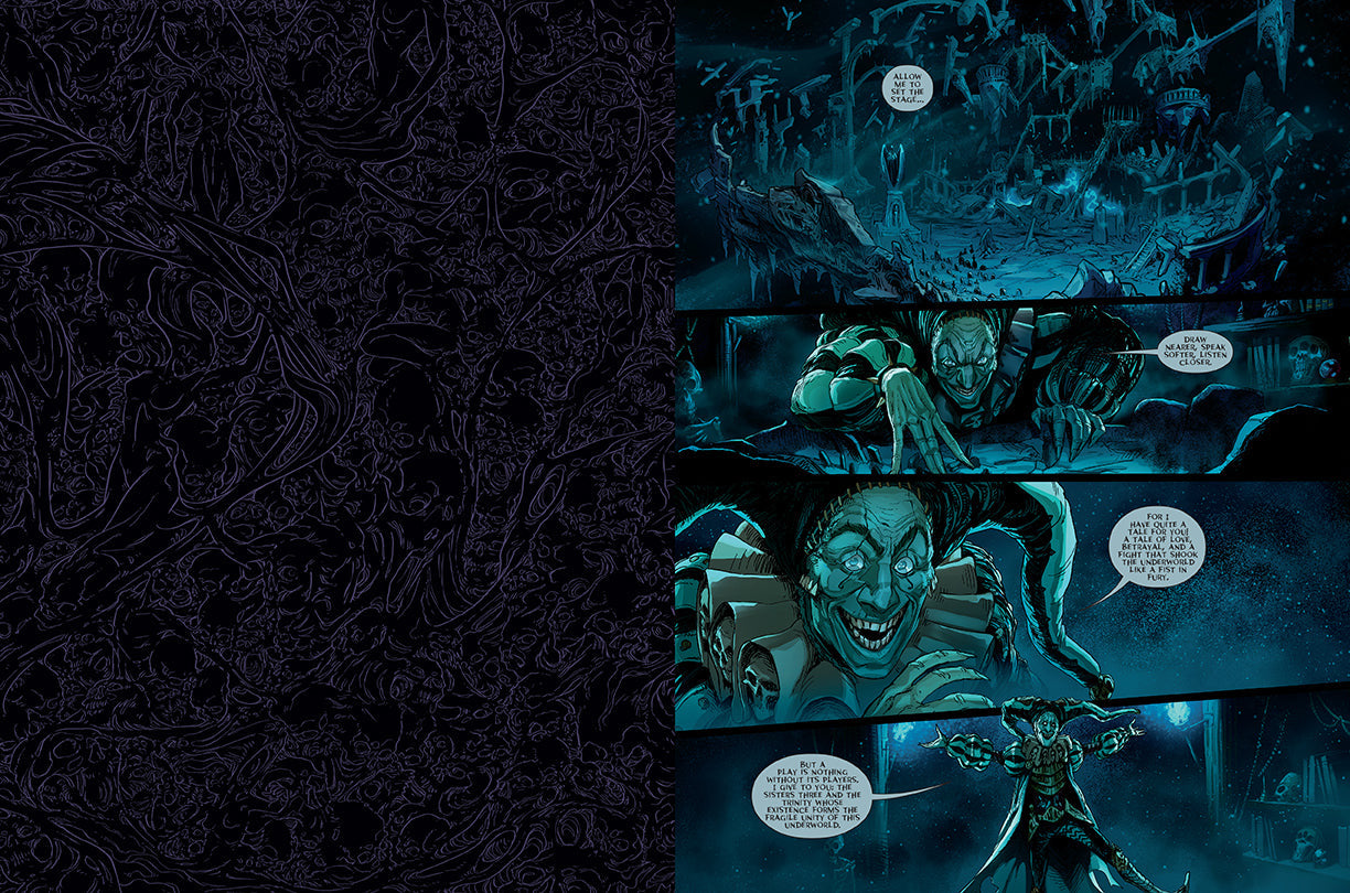 Court of the Dead: War of Flesh and Bone inside page 1