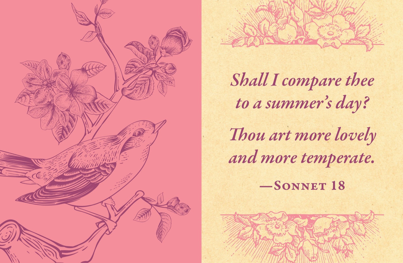 William Shakespeare: Famous Loving Words inside page 2