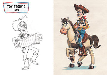 Pixar: A Miniature Art Collection (Mini Book) inside page 3