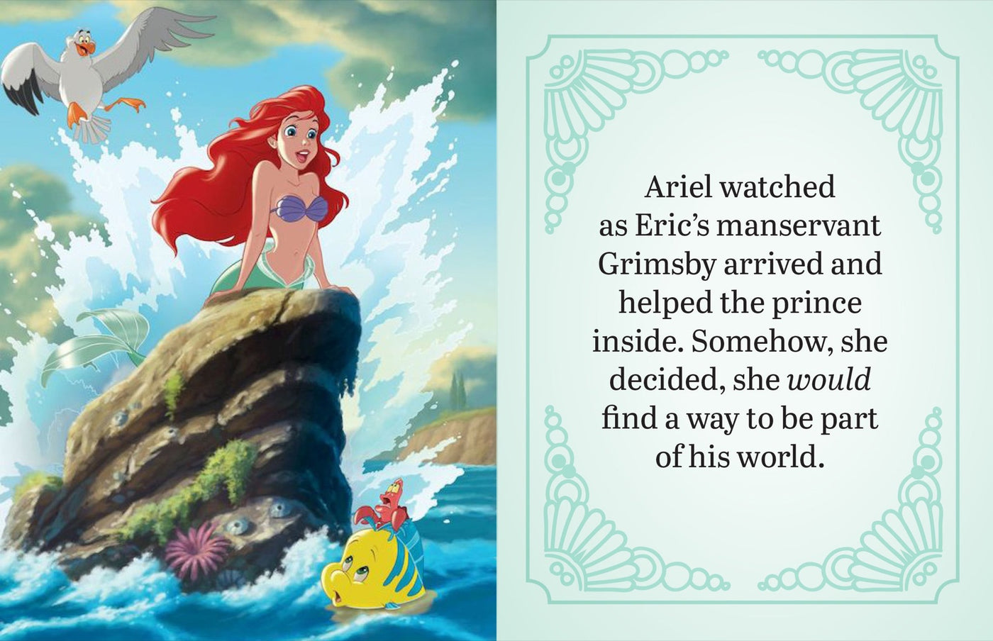 Disney: The Little Mermaid (Tiny Book) inside page 4
