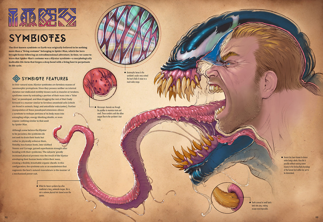 Marvel Anatomy: A Scientific Study of the Superhuman inside page 4