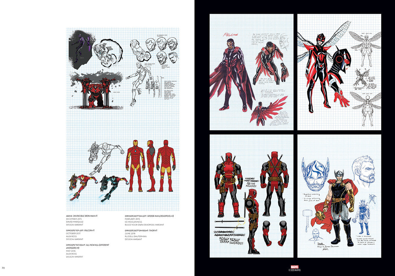 Marvel Comics: The Variant Covers inside page 3
