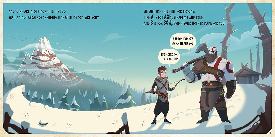 God of War: B is for Boy inside page 2