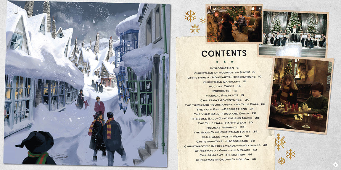 Harry Potter: Christmas at Hogwarts inside page 1