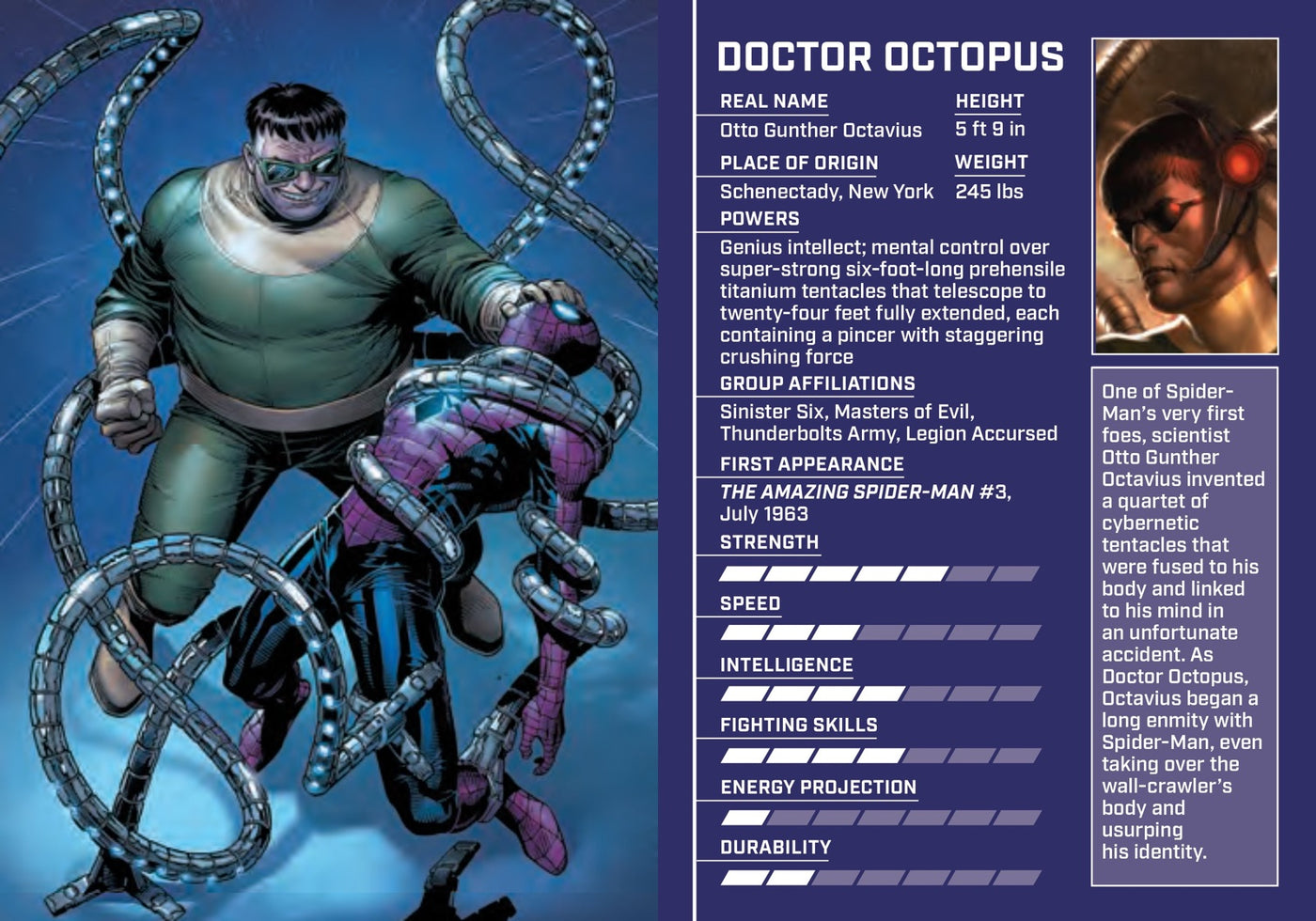 Marvel Comics: Mini Book of Villains inside page 2