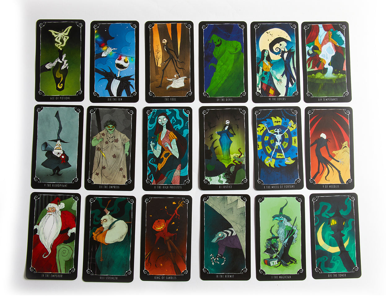 The Nightmare Before Christmas Tarot Deck and Guidebook inside page 2