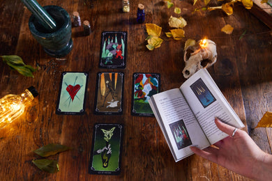 The Nightmare Before Christmas Tarot Deck and Guidebook inside page 3