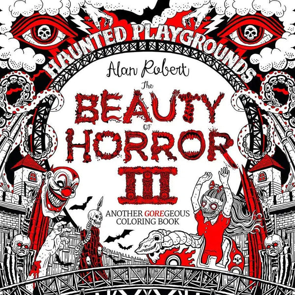 The Beauty of Horror 3: Haunted Playgrounds Coloring Book-Lifestyle and Leisure-買書書 BuyBookBook