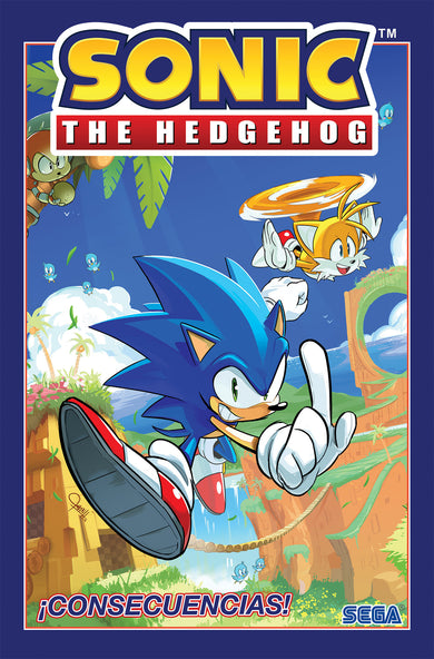 Sonic the Hedgehog, Vol. 1: ¡Consecuencias! (Sonic The Hedgehog, Vol 1: Fallout! Spanish Edition) cover (ISBN 9781684057498)