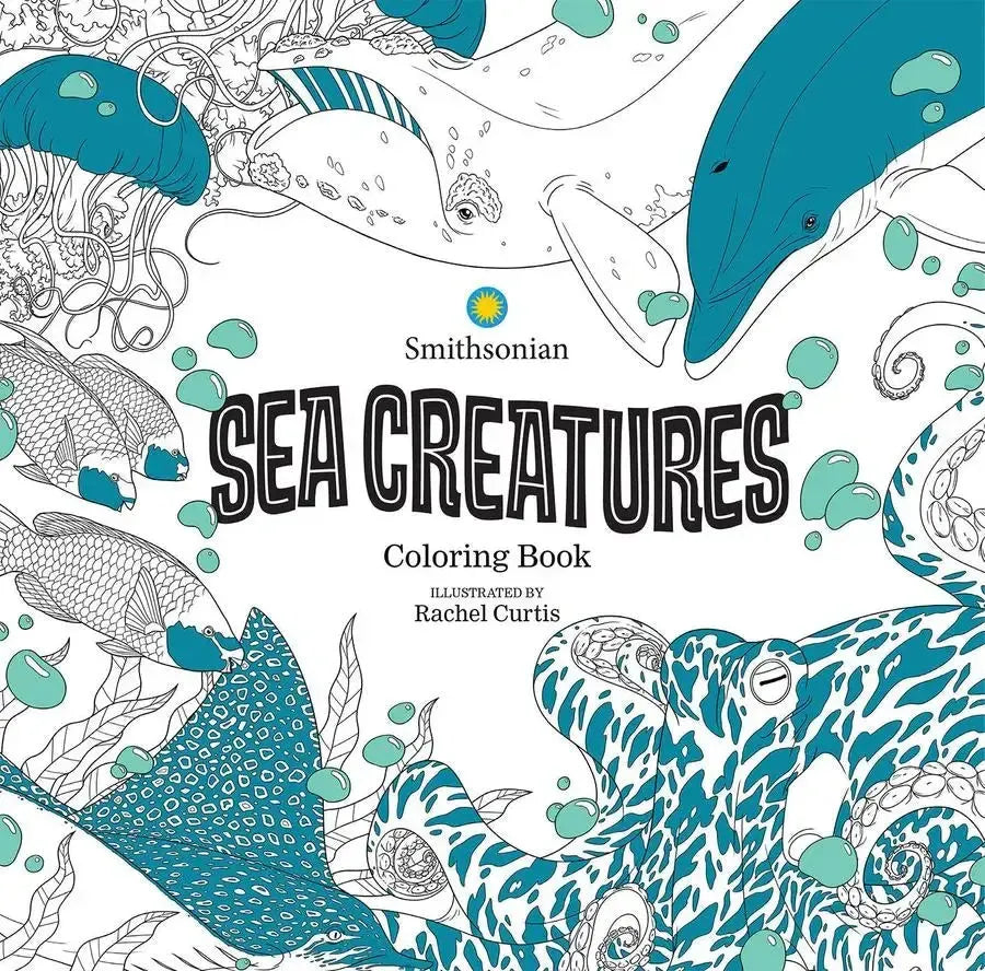 Sea Creatures: A Smithsonian Coloring Book-Lifestyle and Leisure-買書書 BuyBookBook