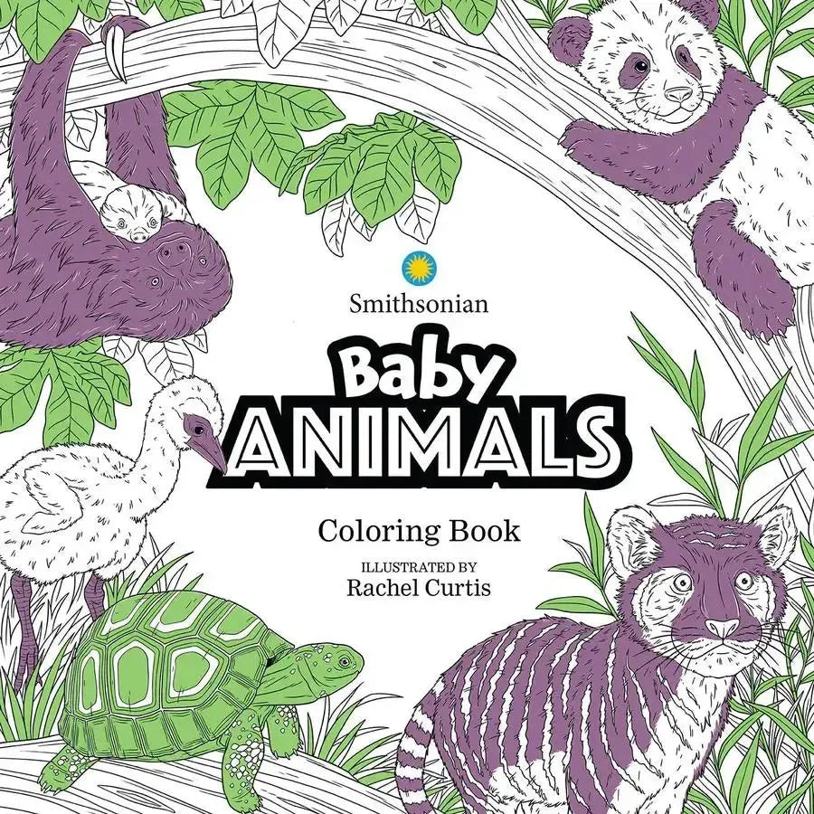 Baby Animals: A Smithsonian Coloring Book-Lifestyle and Leisure-買書書 BuyBookBook