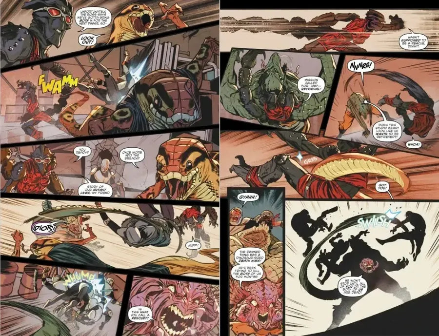 Teenage Mutant Ninja Turtles: The Armageddon Game US - Hardback