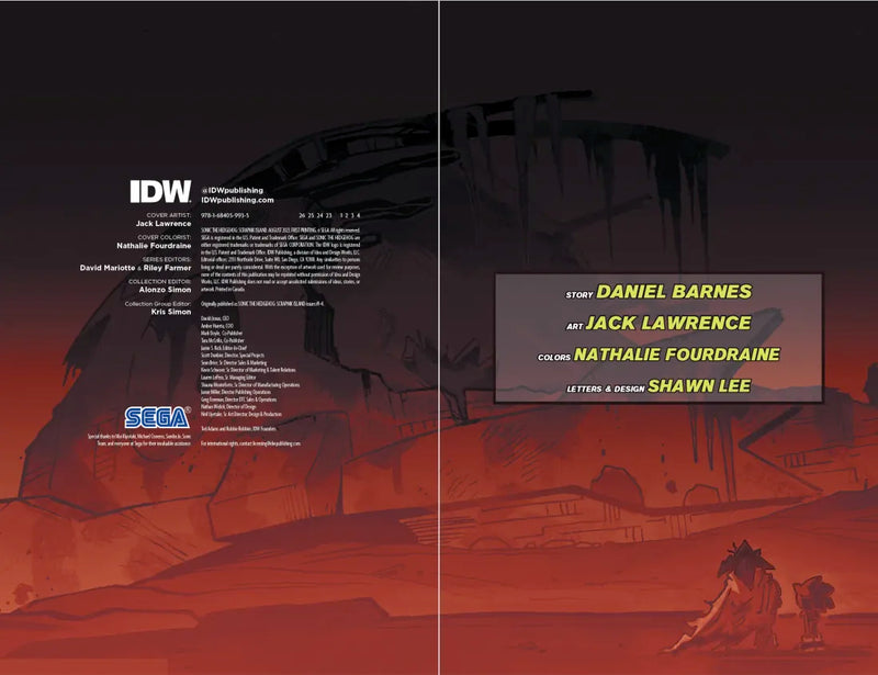 Sonic the Hedgehog: Scrapnik Island US - Paperback / softback