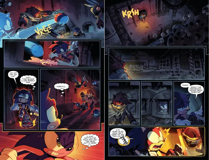 Sonic the Hedgehog: Scrapnik Island US - Paperback / softback