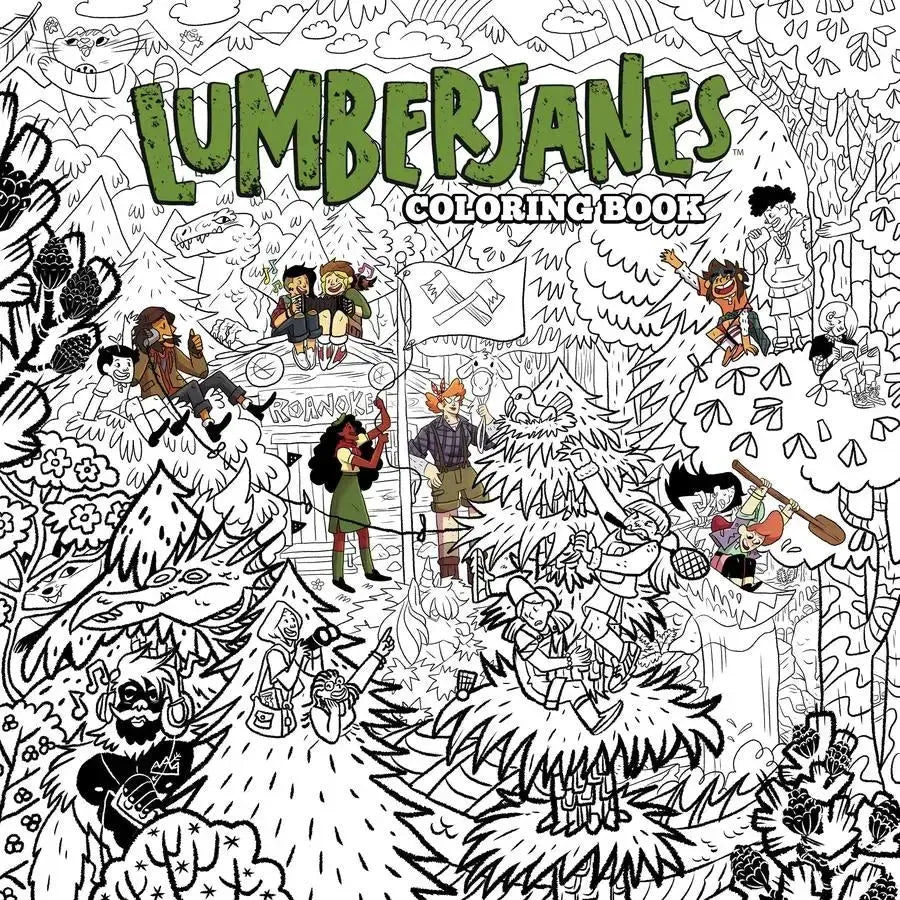 Lumberjanes Coloring Book-Graphic novel / Comic book / Manga: genres-買書書 BuyBookBook