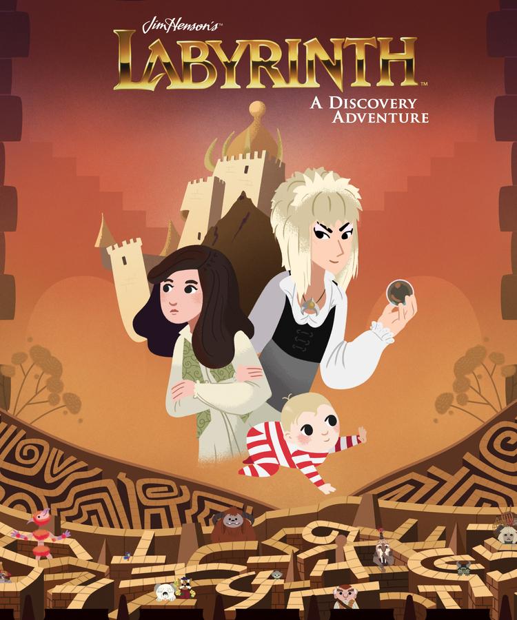 Jim Henson's Labyrinth: A Discovery Adventure-Graphic novels/ Comic books/ Manga/ Cartoons-買書書 BuyBookBook