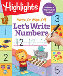 Write-On Wipe-Off Let's Write Numbers-Children’s Early years / early learning concepts-買書書 BuyBookBook