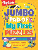 Jumbo Pad of My First Puzzles-Children’s / Teenage general interest: Hobbies/ quizzes/ toys and games-買書書 BuyBookBook